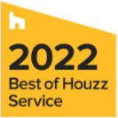 Houzz best of service award logo