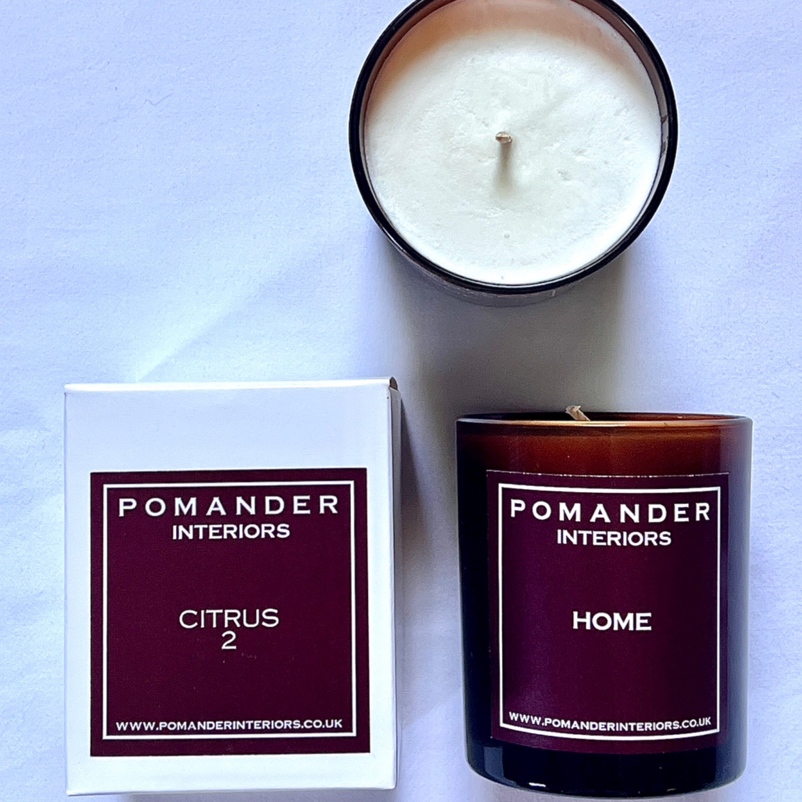 Citrus candle